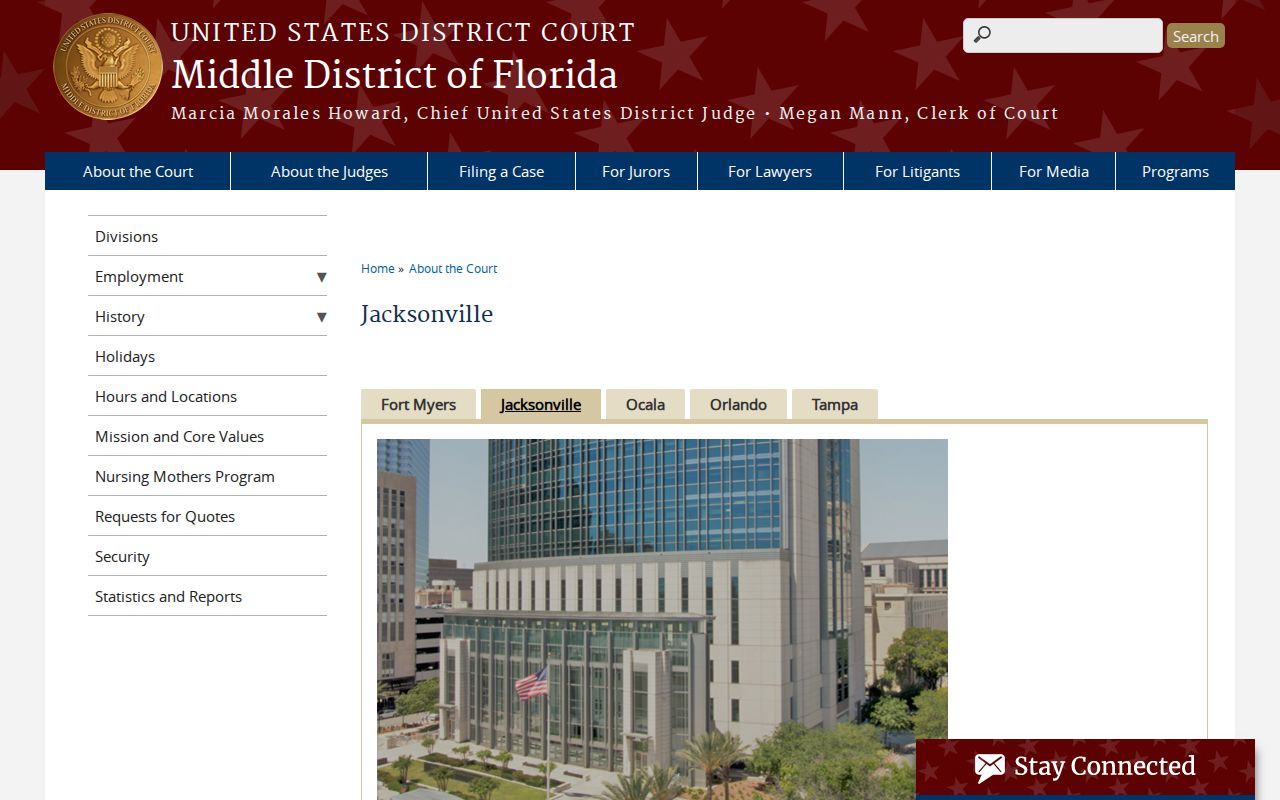 Bryan Simpson courthouse source for federal criminal records in Duval County